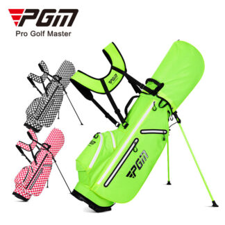 PGM QB116 Korea Style Plaid Stand Bag